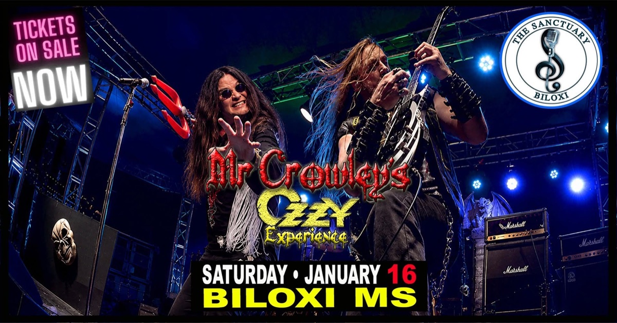 Mr. Crowley (Ozzy tribute) flyer